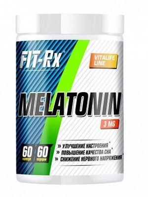 Мелатонин от бессоницы Melatonin 3 mg FIT-Rx 60 капс.