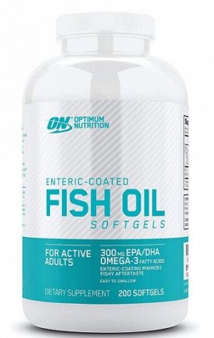 Рыбий жир Fish Oil Optimum Nutrition 200 капс.