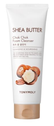 Пенка для умывания с маслом ши -Shea butter chok chok foam cleanser TONYMOLY  250 мл