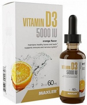 Витамин Д3 Vitamin D3 Maxler 60 мл.