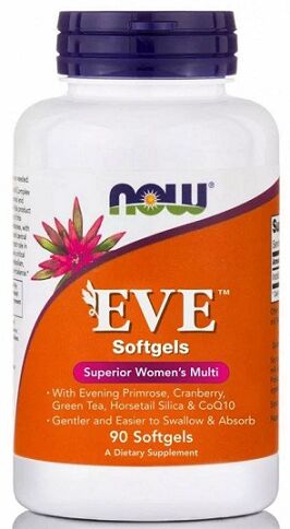 Витаминно-минеральный комплекс для женщин Eve Superior Women's Multi NOW 90 капс.