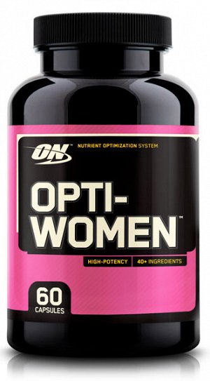 Витаминно-минеральный комплекс для женщин Opti women Optimum Nutrition 60 капс.