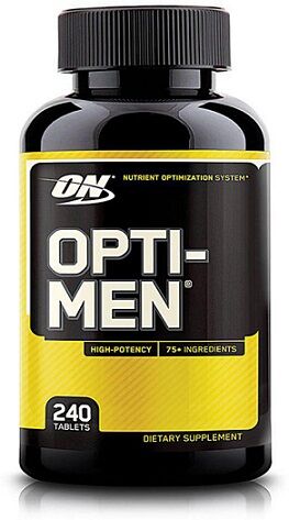 Витаминно-минеральный комплекс для мужчин Opti Men Optimum Nutrition 240 таб.