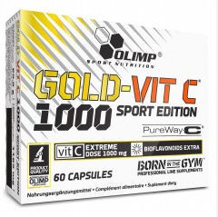 Витамин С Gold Vit C 1000 Sport Edition Olimp 60 капс.