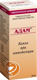 Адам® капли гомеопатические 25 мл