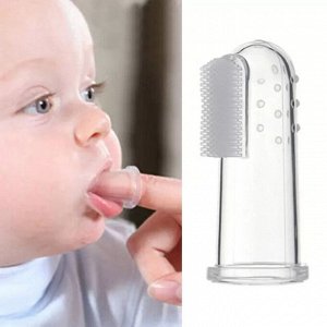 зубная щётка для малыша, силикон