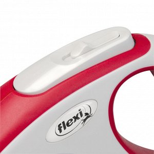 Flexi Рулетка д/соб Comfort L 8м до 50кг Красная (лента)