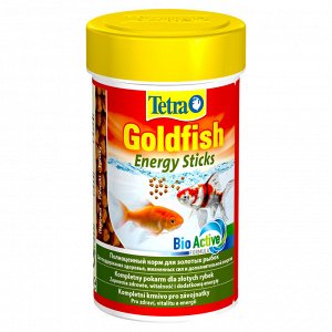 TetraGoldfish Energy Sticks энергетический корм для золотых рыб в палочках 100 мл