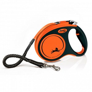 Flexi рулетка Xtreme L (до 55 кг) 8 м лента оранжевая