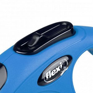Flexi рулетка New Classic M (до 20 кг) 8 м трос синяя
