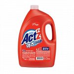 Концентрированный гель &quot;Act’z Power Gel&quot; для стирки белья для машин с вертикальной загрузкой (с ферментами, аромат свежих цветов) 4,21 л / 4