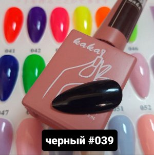 MG  гель-лак kakA 14 ml  №039 Черный