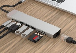 USB-C Хаб 8 в 1 / HDTV Multifunction Adapter