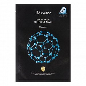 JMsolution Антиоксидантная тканевая маска с фуллереном и пептидами / Aqua Fullerene Mask, 30 мл