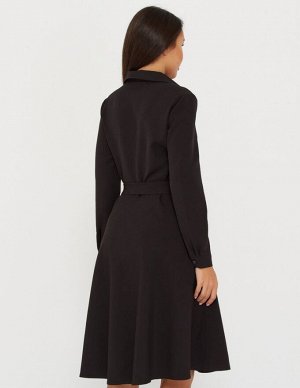 SHIRT Платье-рубашка/черный