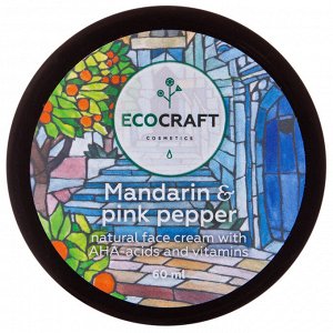 Экокрафт Крем для лица "Мандарин и розовый перец", 60 мл (EcoCraft, Для лица)