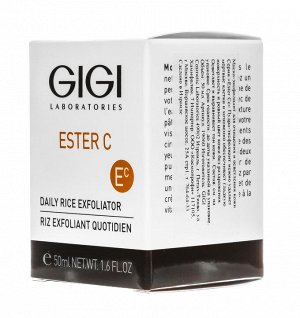 ДжиДжи Эксфолиант для очищения и микрошлифовки кожи Daily Rice, 50 мл (GiGi, Ester C)
