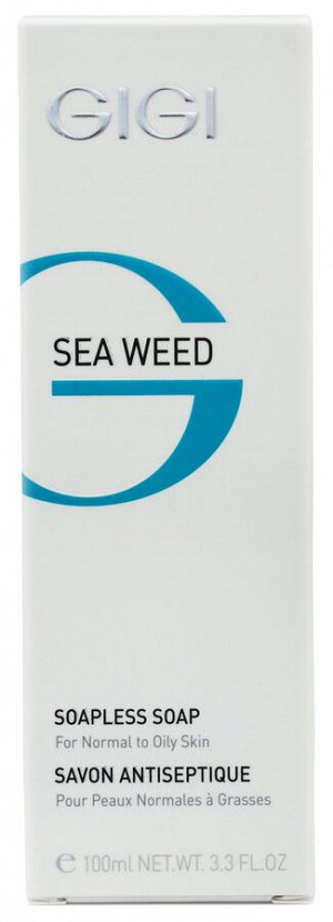 ДжиДжи Мыло жидкое непенящееся Soapless Soap, 100 мл (GiGi, Sea Weed)