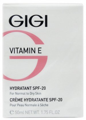 ДжиДжи Увлажняющий крем для нормальной и сухой кожи Hydratant SPF 20, 50 мл (GiGi, Vitamin E)