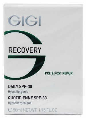 ДжиДжи Крем увлажняющий восстанавливающий Daily SPF 30, 50 мл (GiGi, Recovery)