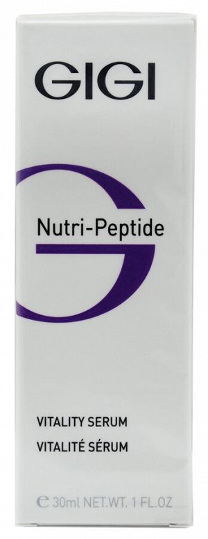 ДжиДжи Пептидная обновляющая сыворотка Vitality Serum, 30 мл (GiGi, Nutri-Peptide)