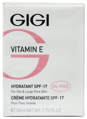 ДжиДжи Увлажняющий крем для жирной кожи Hydratant SPF 20, 50 мл (GiGi, Vitamin E)