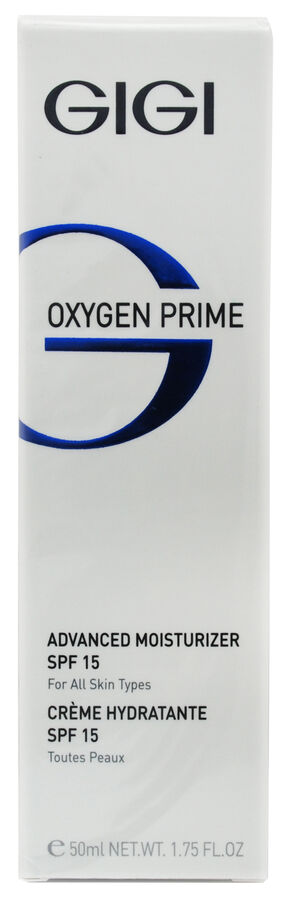 ДжиДжи Крем увлажняющий Advanced Moisturizer SPF 15, 50 мл (GiGi, Oxygen Prime)