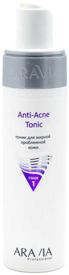 Аравия Профессионал Тоник для жирной проблемной кожи Anti-Acne Tonic, 250 мл (Aravia Professional, Уход за лицом)