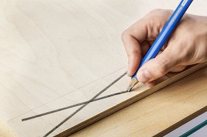Плотницкий  строительный карандаш