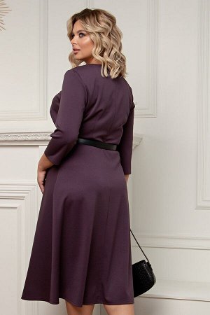 Платье Беатрис №33. Цвет:темно-фиолетовый