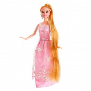 Кукла-модель шарнирная «Синтия» в платье, длинные волосы, МИКС