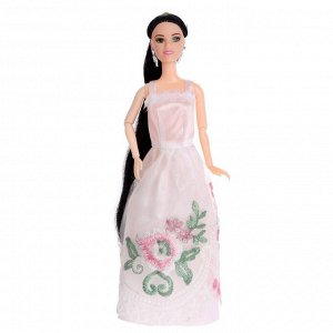 Кукла-модель шарнирная «Синтия» в платье, длинные волосы, МИКС