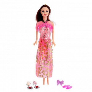 Кукла-модель «Катя» с набором платьев и аксессуарами, МИКС