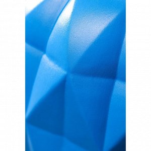 Ваза керамическая "Молли", напольная, муар, синяя, 63 см