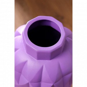 Ваза керамическая "Молли", напольная, муар, фиолетовая, 63 см