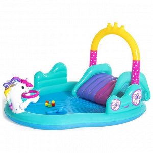 Игровой центр Bestway «Волшебный единорог», 274x198x137 см, 53097