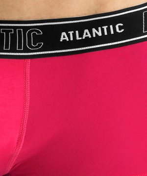 Мужские трусы шорты Atlantic, 1 шт. в уп. , хлопок, розовые, MH-1191