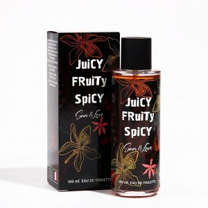 Туалетная вода женская Juicy Fruity Spicy Sun & Love, 100 мл