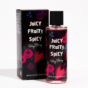 Туалетная вода женская Juicy Fruity Spicy Very Berry, 100 мл