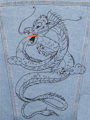 Набор для вышивания "PANNA" "Живая картина" JK-2229 "Дракон" 30 х 43 см