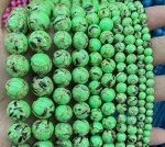 Бусины из морской ракушки тонированные