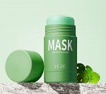 Глиняная маска стик для глубокого очищения и сужения пор с экстрактом Зеленого Чая, 40гр