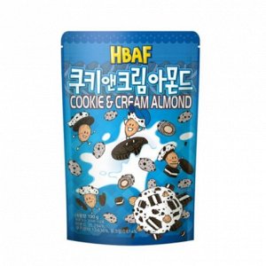 HBAF Миндаль с шоколадным печеньем 190 гр, 1*20шт