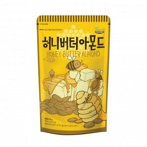 HBAF Миндаль с медово-сливочным вкусом 210 гр
