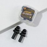 Беруши в пластиковом футляре «Отвлекись от суеты», 3.5x3.5 см