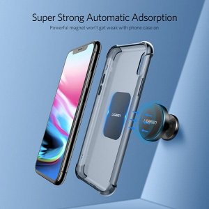 Пластина для магнитного держателя металлическая круглая (2шт.) Ugreen
