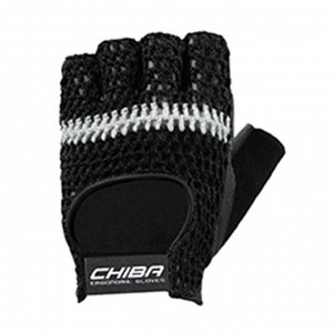 Мужские перчатки CHIBA ALLROUND LINE Athletic (30410) - цвет черный/белый