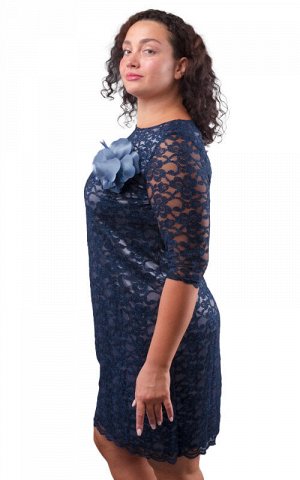 Платье женское гипюровое 250917, размер 50, 52, 54, 56