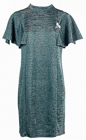 Платье женское с брошью 250001 размер 52, 54, 56