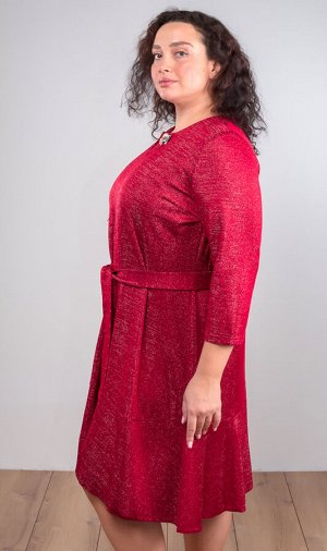 Платье женское с люрексом 252838, размер 50,54,38